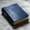 Artisan Personalized leather Bible–Meticulously Handcrafted, customizable Scripture/Logo. High-quality printing service, surface treatment and package services.